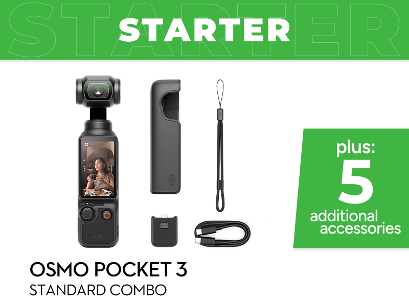 Osmo Pocket 3 Starter Combo